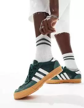 Зеленые кроссовки adidas Originals Tischtennis
