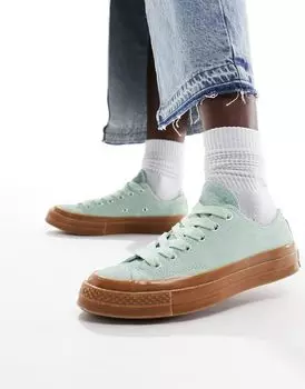 Зеленые кроссовки Converse Chuck 70 Ox