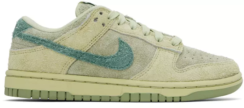 Зеленые кроссовки Dunk Low Nike