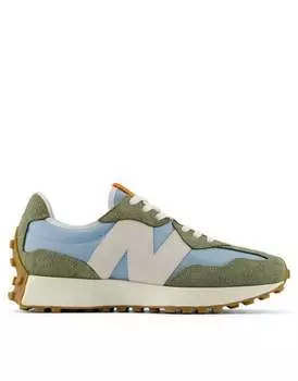 Зеленые кроссовки New Balance 327