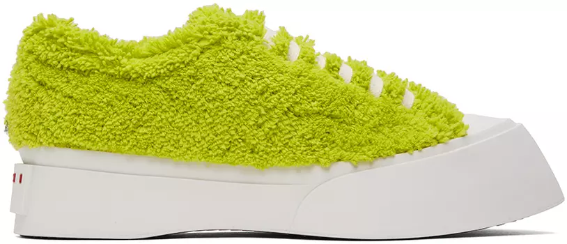 Зеленые кроссовки Terry Pablo Marni