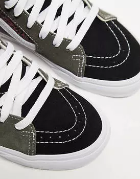 Зеленые кроссовки унисекс SK8-Hi Vans