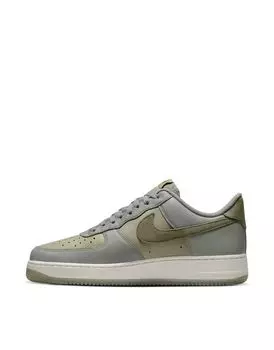 Зеленые мульти-кроссовки Nike Air Force 1 '07