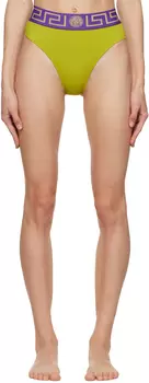 Зеленые плавки бикини Greca Versace Underwear