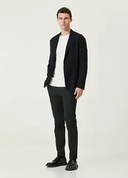 Зеленые шерстяные брюки Paul Smith