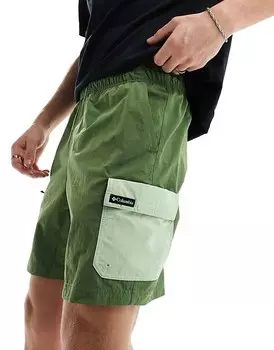 Зеленые шорты Columbia Summerdry