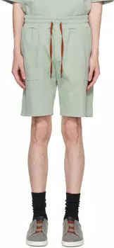 Зеленые шорты Essential ZEGNA