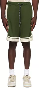 Зеленые шорты на кулиске BAPE