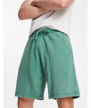 Зеленые шорты оверсайз ASOS DESIGN