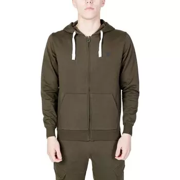 Зеленый хлопковый свитер U.S. Polo Assn.