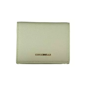 Зеленый кожаный кошелек Coccinelle