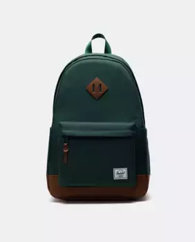 Зеленый рюкзак Heritage с застежкой-молнией и отделением для ноутбука Herschel, зеленый
