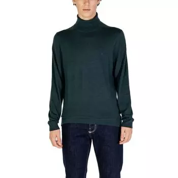 Зеленый шерстяной свитер Calvin Klein