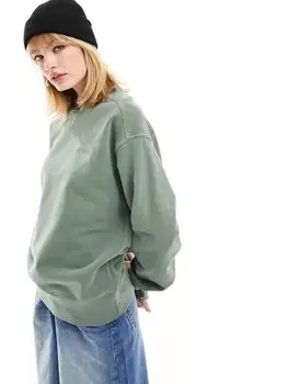 Зеленый свитшот Carhartt WIP Duster