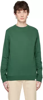 Зеленый свитшот Vagn Norse Projects