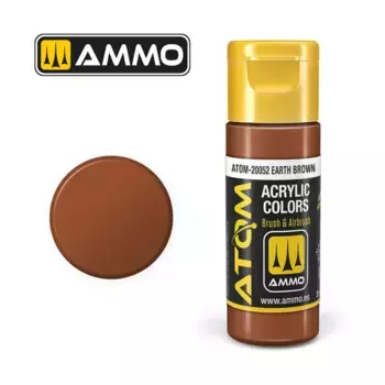 Земля Браун, ATOM Acrylic Paints