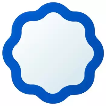 Зеркало Ikea Prunkhallon, синий, 40 см