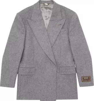 Жакет Gucci Formal, светло-серый