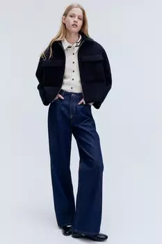 Жакет из букле H&M, синий