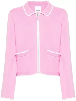 Жакет на молнии Allude, розовый