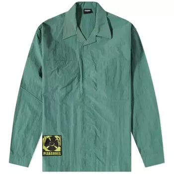 Жакет Pleasures Stare Long Sleeve, зеленый