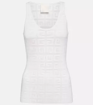 Жаккардовая майка 4G GIVENCHY, белый