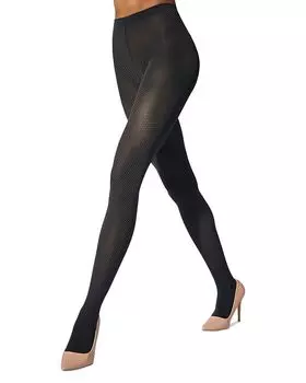 Жаккардовые колготки Wolford, синий