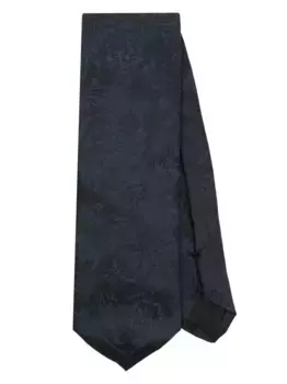 Жаккардовый галстук Barocco VERSACE, синий