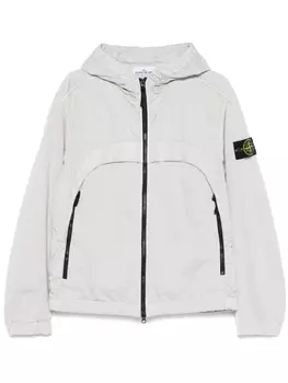Жатая куртка Stone Island, серый