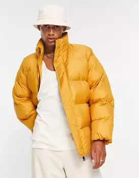 Желтая дутая куртка Carhartt WIP Doville