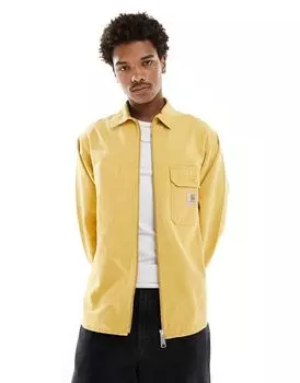Желтая футболка с капюшоном Carhartt WIP