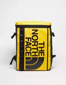 Желто-черный рюкзак The North Face Base Camp Fuse Box объемом 30 л