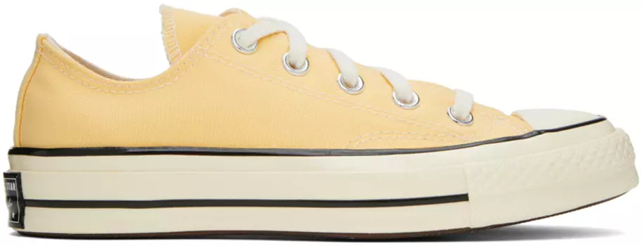 Желтые кроссовки Converse Chuck 70