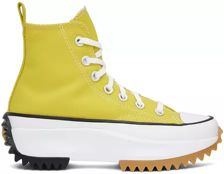 Желтые кроссовки Run Star Hike Converse