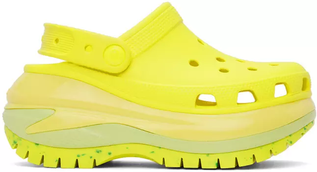 Желтые сабо Mega Crush Crocs