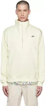 Желтый спортивный свитер Nike