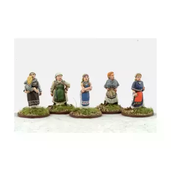 Женщины, Saga Miniatures - Scenics - Civilians (28mm)