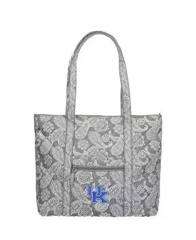 Женская большая сумка-бандана Kentucky Wildcats Iconic Vera Bradley, серый