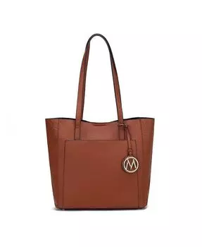 Женская большая сумка Lea от Mia k MKF Collection, цвет Cognac