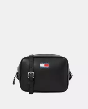 Женская черная сумка через плечо Tommy Jeans Tommy Hilfiger, черный