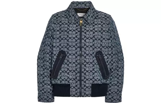 Женская джинсовая куртка COACH, цвет Blue