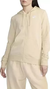 Женская флисовая худи с молнией во всю длину Nike Sportswear Club