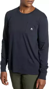 Женская футболка Burton Colfax с длинным рукавом, цвет True Black