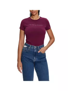 Женская футболка grape Tommy Jeans