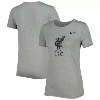 Женская футболка Nike Heather Grey Liverpool Legend Performance Nike