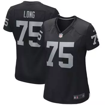 Женская футболка Nike Howie Long Black Las Vegas Raiders Game Retired Player Nike