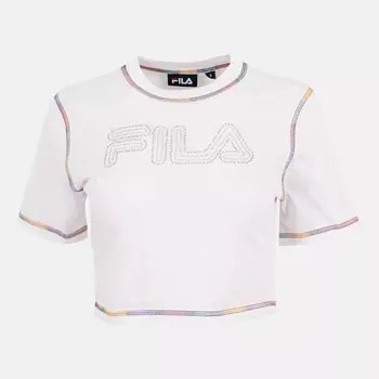 Женская футболка пыльная Fila, белый