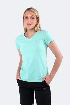 Женская футболка REBELL I мятная SLAZENGER