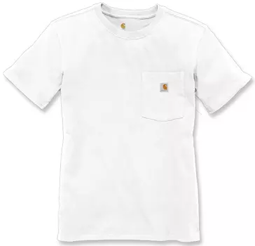Женская футболка с карманом для спецодежды Carhartt, белый