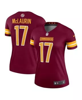 Женская футболка terry mclaurin burgundy washington commanders legend джерси Nike